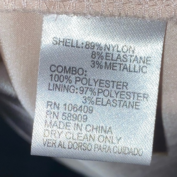 GIANNI BINI Lorena Lace Embroidered Sleeveless Chiffon Dress Gown in Petal Pink - Picture 12 of 16